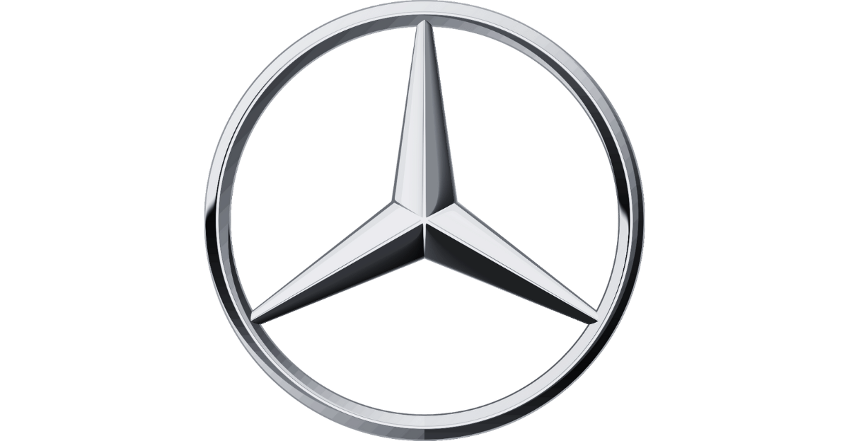 Mercedes logo grayscale