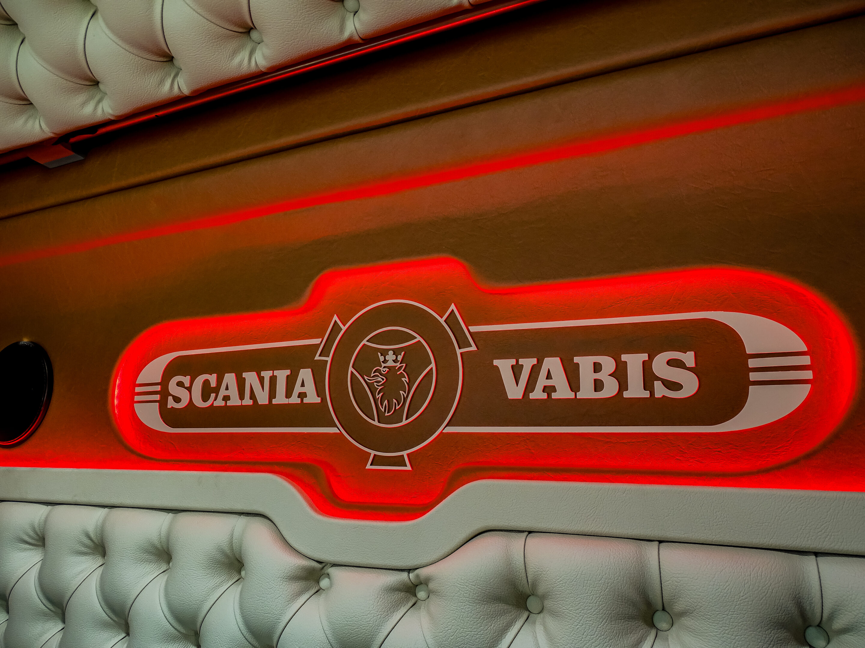 Scania vabis logo Verlicht