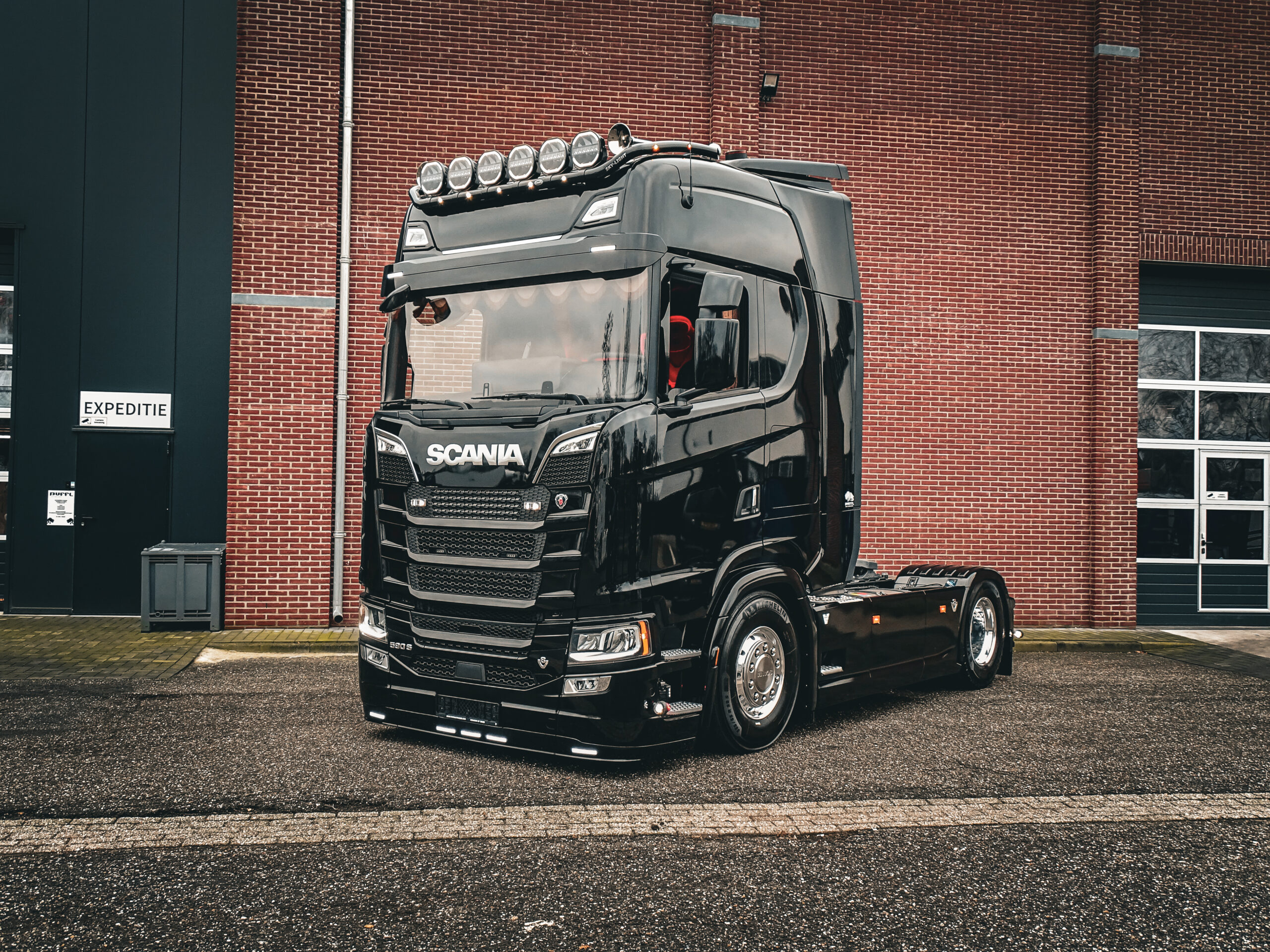 Scania V8 opgebouwd door BUFFL